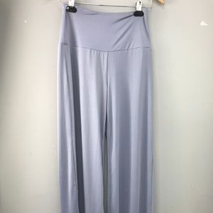 Arolina Classic and Comfy Flowy Gray Blue Pants